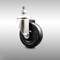 Service Caster 4 Inch 316SS Soft Rubber Wheel Swivel 10mm Threaded Stem Caster SCC SCC-SS316TS20S414-SRS-M1015 - alternate 1